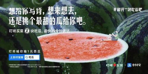 夏天路边吃瓜文案